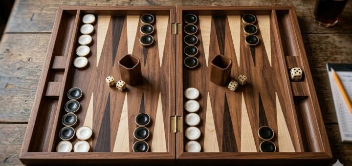 Komplet guide til korrekt backgammon opstilling og spilleregler